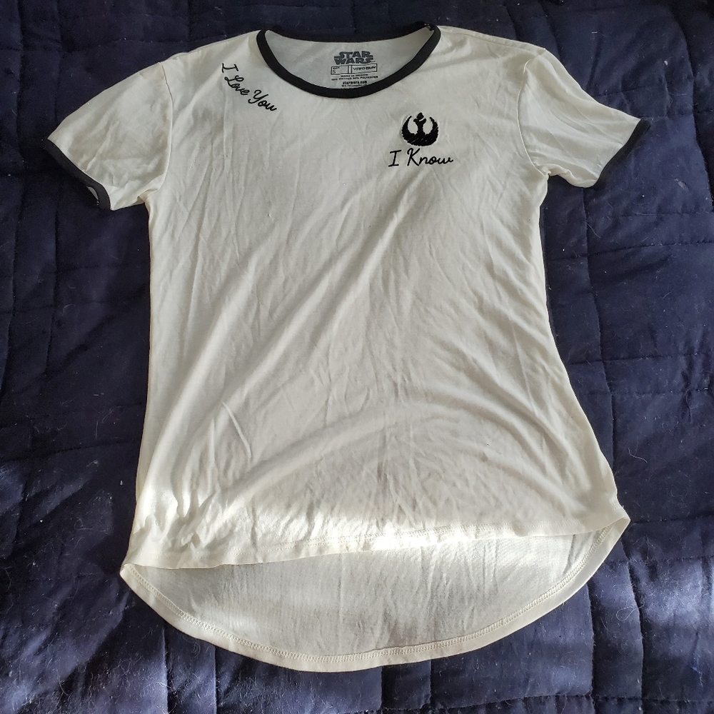 Star Wars "I Love You, I Know" T-shirt.